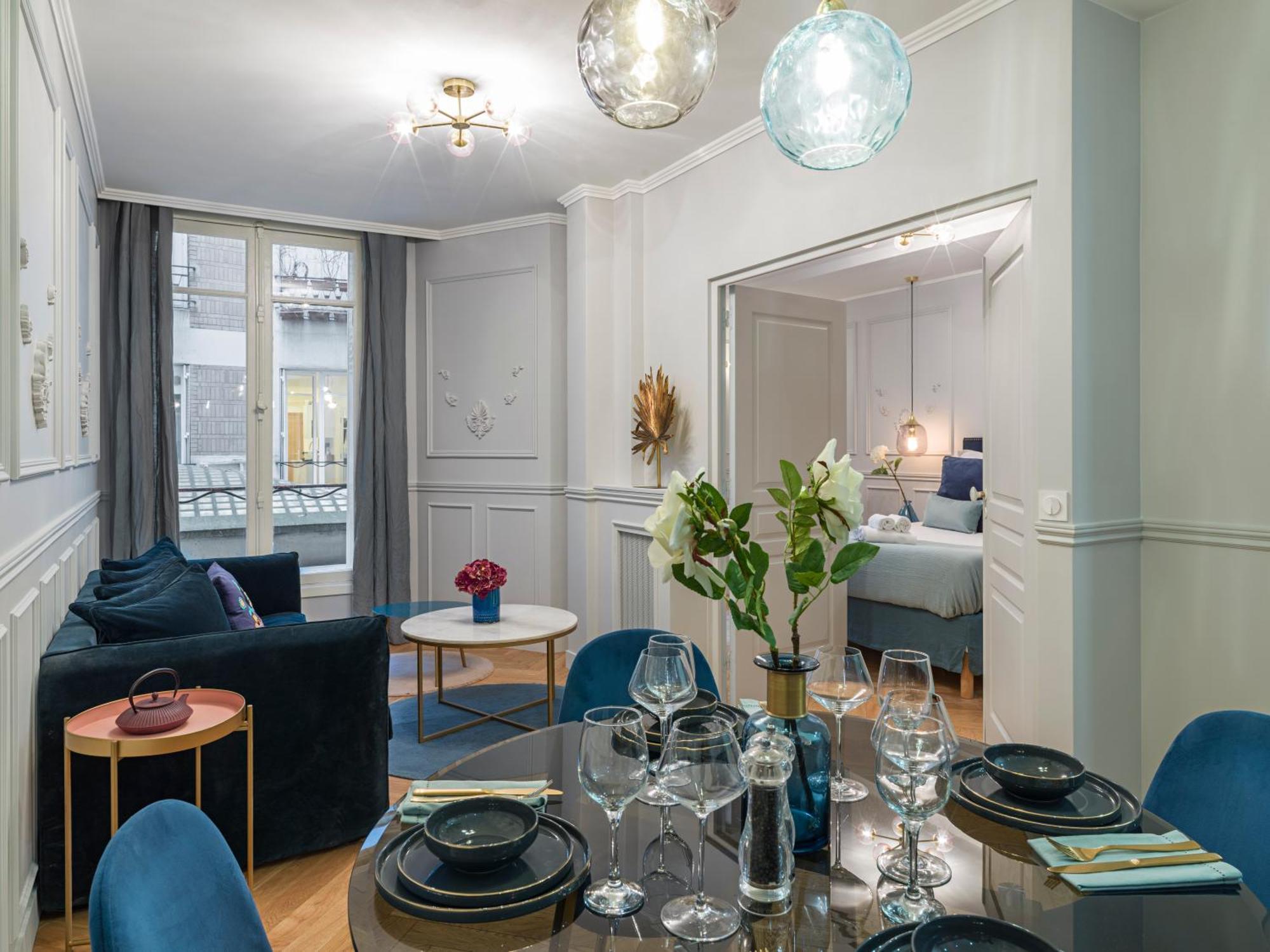 Apartmán The Blue Pearl Paříž Pokoj fotografie
