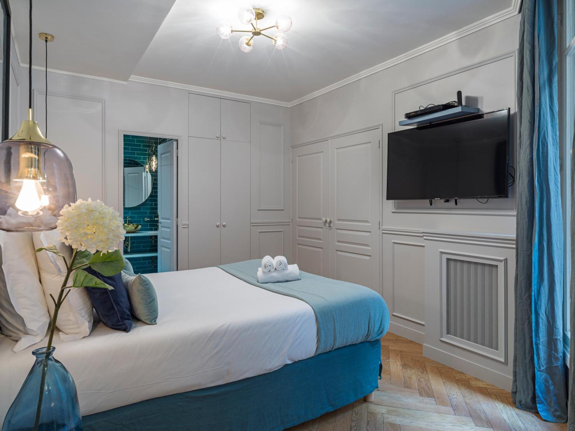 Apartmán The Blue Pearl Paříž Pokoj fotografie